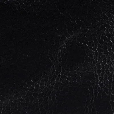 Glossy Leatherette-Distressed Black