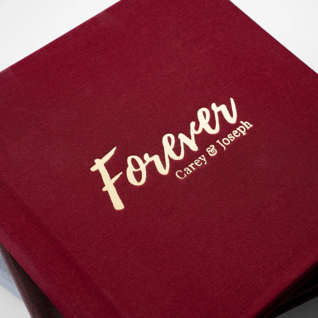 Linen Cover Layflat Album