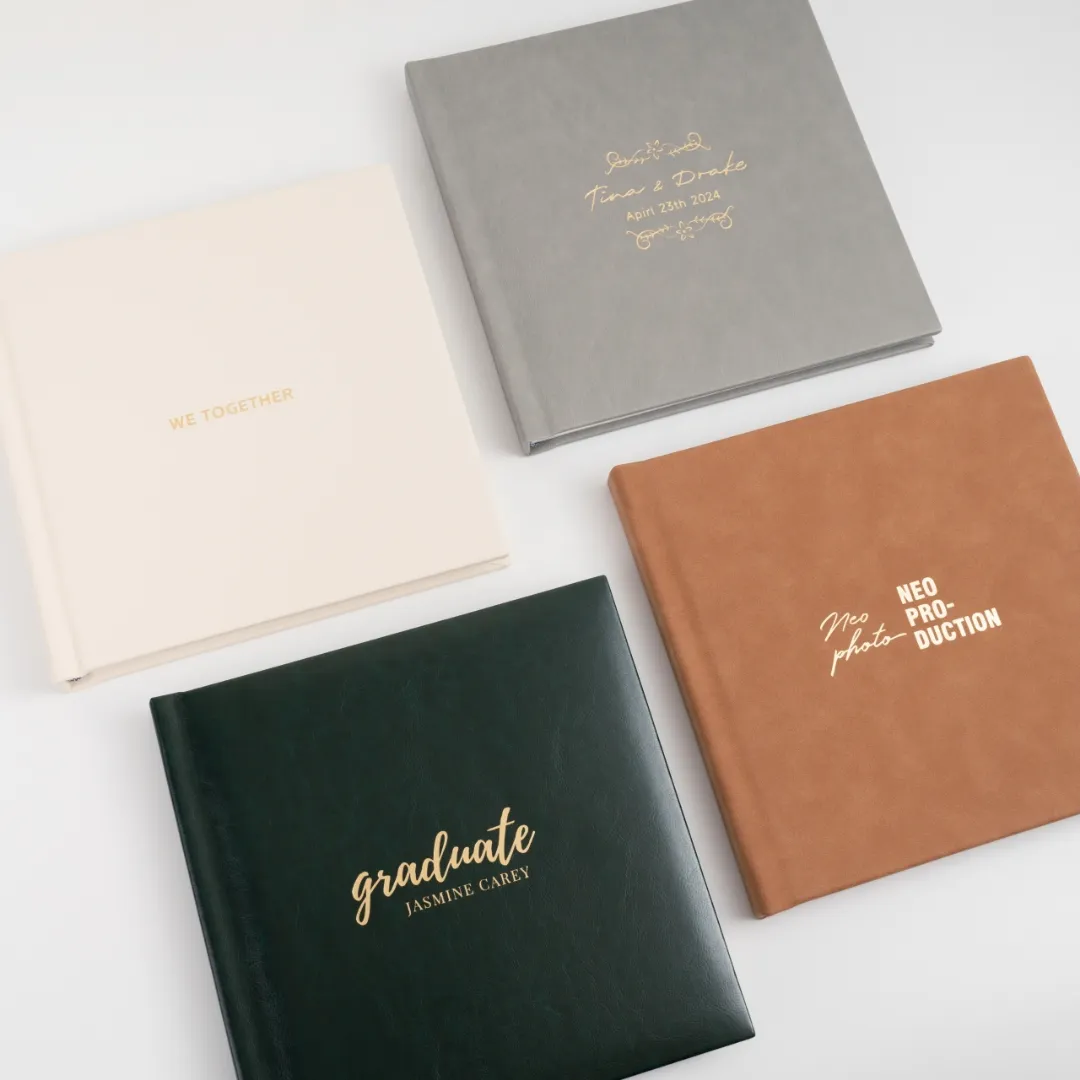Leather Cover Layflat Album