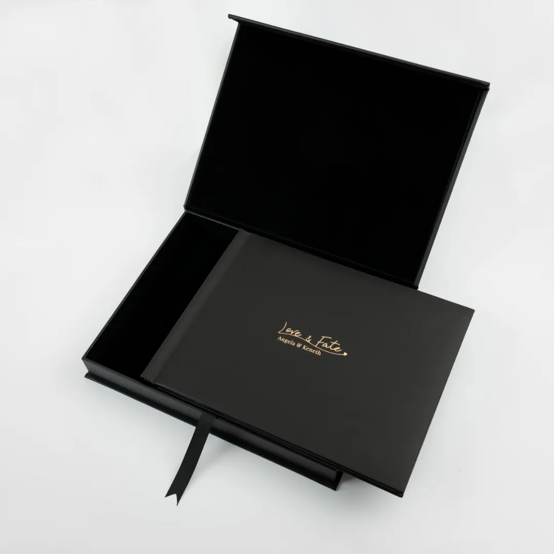 Luxury Leather Box Album Set